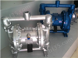 QBY-65气动隔膜泵选型，铝合金四氟气动隔膜泵，QBY气动隔膜泵