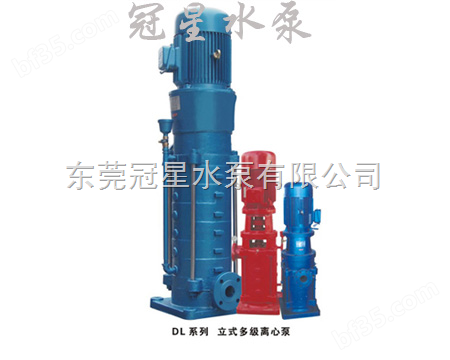 立式多级管道泵厂家,100DL72-20*2
